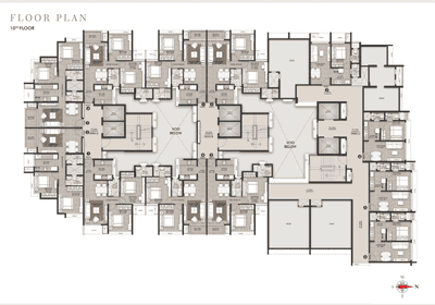 Project Image of 549.07 - 622.26 Sq.ft 2 BHK Apartment for buy in Jaswanti Bliss