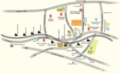Project Image of 401.0 - 771.0 Sq.ft 1 BHK Apartment for buy in Shriram Peace at Temple Bells