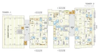 Project Image of 367.0 - 3330.0 Sq.ft 1 BHK Apartment for buy in Manyam Skypark