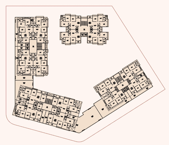 Project Image of 1030.0 - 1432.78 Sq.ft 3 BHK Apartment for buy in Nilkanth Shypram Lavish