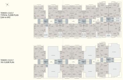 Project Image of 567.8 - 870.0 Sq.ft 2 BHK Apartment for buy in Vraj Shantam Highland