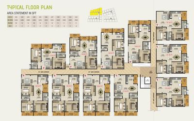 Project Image of 1192.0 - 1724.0 Sq.ft 2 BHK Apartment for buy in Bhoo Unnathi Vaibhavi