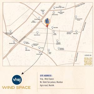 Project Image of 1162.0 - 1534.0 Sq.ft 2 BHK Apartment for buy in Vraj Wind Space