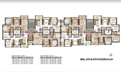 Project Image of 889.0 - 1082.2 Sq.ft 2 BHK Apartment for buy in Sai Krupa Residency
