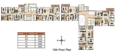 Project Image of 2168.0 - 6200.0 Sq.ft 3 BHK Apartment for buy in Altius