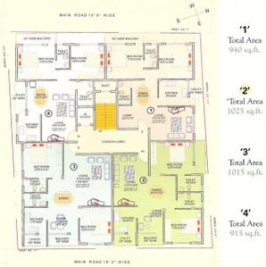 Project Image of 915.0 - 1015.0 Sq.ft 2 BHK Apartment for buy in Arvind Kapila