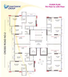 Project Image of 369.0 - 667.0 Sq.ft 1 BHK Apartment for buy in Chaitanya Kohinoor