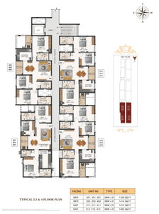 Project Image of 967.0 - 1413.0 Sq.ft 2 BHK Apartment for buy in DAC Luxe