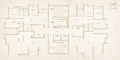 Project Image of 880.0 - 1460.0 Sq.ft 2 BHK Apartment for buy in DTC Sojon 
