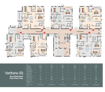 Project Image of 1041.0 - 1938.0 Sq.ft 2 BHK Apartment for buy in Vijay RVs Sai Vanamali