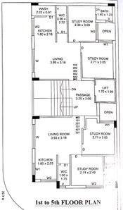 Project Image of 380.93 - 396.11 Sq.ft 2 BHK Apartment for buy in Rudray Mahel
