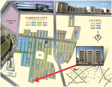 Project Image of 0.0 - 573.0 Sq.ft 1 BHK Apartment for buy in Naman Nariman City