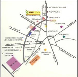 Town Meerut Phase IV Location Plan 1