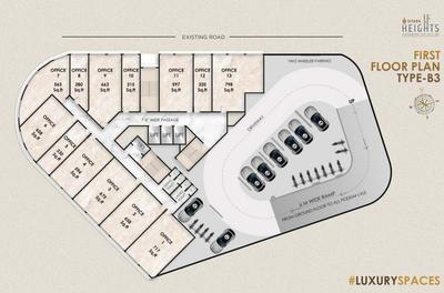 Project Image of 495.0 - 779.0 Sq.ft 1 BHK Apartment for buy in Shakti Siyara Heights