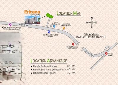 Project Image of 1350.0 - 1579.0 Sq.ft 3 BHK Apartment for buy in Deeps Ericana Encalve