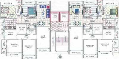 Project Image of 592.55 - 593.52 Sq.ft 2 BHK Apartment for buy in Dhariwal Mangaldeep CHSL