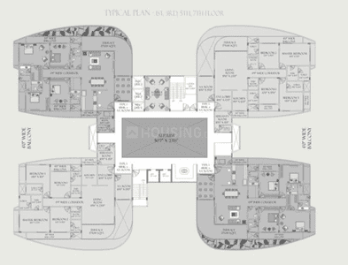 Project Image of 0.0 - 4250.0 Sq.ft 4 BHK Apartment for buy in Renuka Rivera