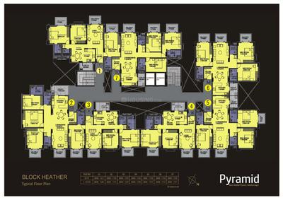 Project Image of 1254.0 - 2421.0 Sq.ft 2 BHK Apartment for buy in Alpine Pyramid EFGH