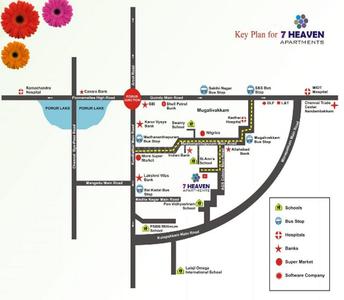 Project Image of 500.0 - 1240.0 Sq.ft 1 BHK Apartment for buy in JKB 7 Heaven