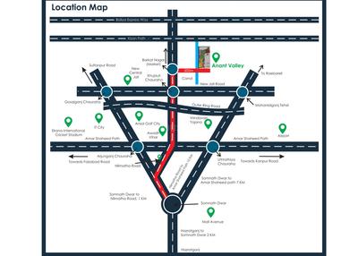 Aadianant Anant Valley Location Plan 1