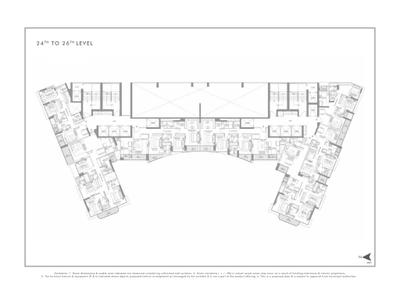 Project Image of 823.98 - 1663.58 Sq.ft 2 BHK Apartment for buy in Rustomjee 180 Bayview