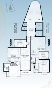 Project Image of 411.72 - 681.92 Sq.ft 1 BHK Apartment for buy in Shraddha Panorama