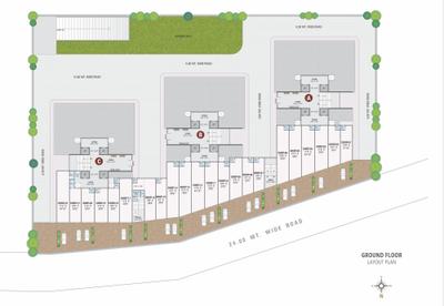 Project Image of 1985 Sq.ft 3 BHK Apartment / Flat for sale in Kudasan for Rs. 9805000