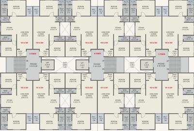 Project Image of 619.25 - 648.74 Sq.ft 2 BHK Apartment for buy in Shree Akshar Priva
