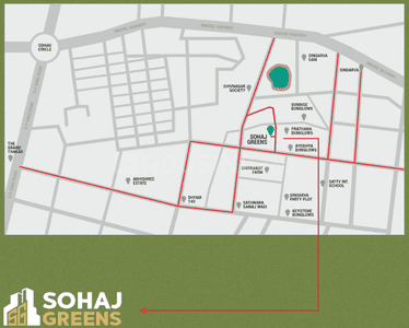 Project Image of 532.92 - 567.04 Sq.ft 2 BHK Apartment for buy in Sohaj Greens