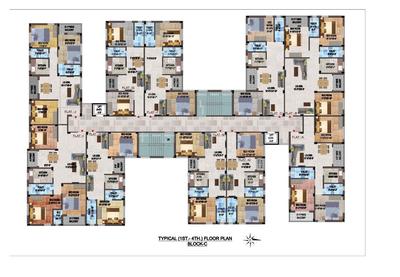 Project Image of 616.0 - 1482.0 Sq.ft 1 BHK Apartment for buy in GLS Kar Samridhi Complex