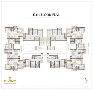 Project Image of 482.0 - 587.0 Sq.ft 2 BHK Apartment for buy in Devkrupa Divine