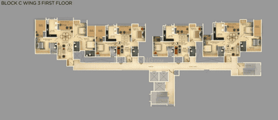 Project Image of 1057.0 - 1427.0 Sq.ft 2 BHK Apartment for buy in Provident Ecopolitan Phase 1