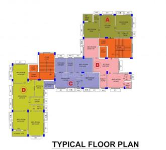 Skyare Pearl Skyare Pearl Cluster Plan from 1st to 3rd Floor 1