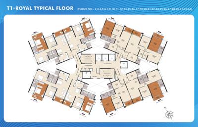 Project Image of 1650 Sq.ft 3 BHK Apartment / Flat for sale in Hinjawadi Phase 3 for Rs. 11500000