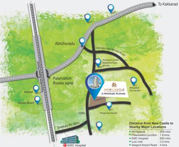 Project Image of 649.0 - 1651.0 Sq.ft 2 BHK Apartment for buy in Trinity New Castle