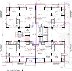 Project Image of 1136.56 - 1957.54 Sq.ft 3 BHK Apartment for buy in Meet Blue Stone One