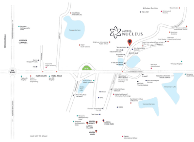 Project Image of 1050.0 - 1395.0 Sq.ft 2 BHK Apartment for buy in Ajmera Nucleus Phase 2 Residential C Wing