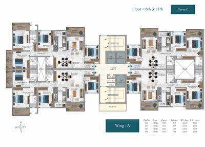 Project Image of 1338.0 - 2525.0 Sq.ft 2 BHK Apartment for buy in Winsome Icon