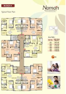 Project Image of 1100.0 - 1636.0 Sq.ft 2 BHK Apartment for buy in Vibrant Pinkcity Naman Residency Phase II