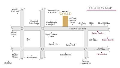 Project Image of 0.0 - 1200.0 Sq.ft 2 BHK Apartment for buy in Prithvi World