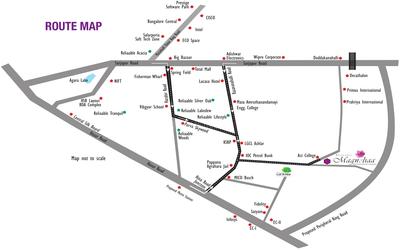 Reliaable Magnoliaa Images for Location Plan of Reliaable Developers Magnoliaa 1