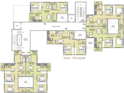Project Image of 330.02 - 763.91 Sq.ft 1 BHK Apartment for buy in Pioneer Tamarind Court Lot No 3