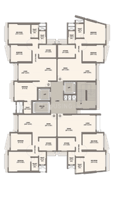 Project Image of 0.0 - 741.0 Sq.ft 2 BHK Apartment for buy in Gurukrupa Marina Enclave Wings M N Phase ll