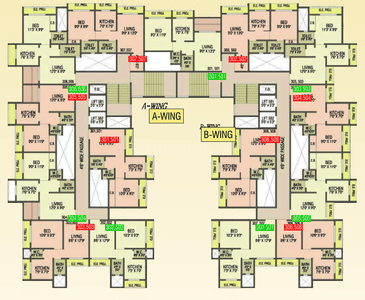 Project Image of 430.0 - 720.0 Sq.ft 1 RK Apartment for buy in AV Paramount Enclave