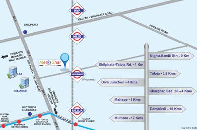 Project Image of 183.0 - 441.0 Sq.ft 1 BHK Apartment for buy in Parshwa Gruh Nirman Mera Ghar
