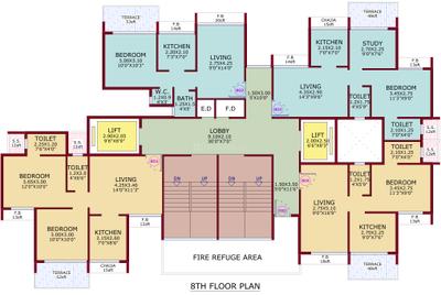 Project Image of 705.0 - 1050.0 Sq.ft 1 BHK Apartment for buy in City Century One
