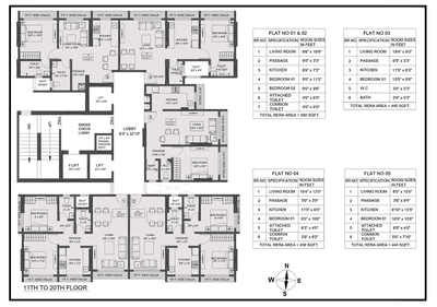 Project Image of 368.0 - 560.0 Sq.ft 1 BHK Apartment for buy in Avira Sai Shreeji CHSL