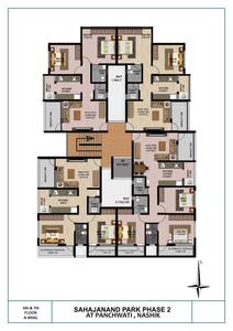 Project Image of 403.97 - 764.67 Sq.ft 1 BHK Apartment for buy in Shree Harikrushna Sahajanand Park Phase 2
