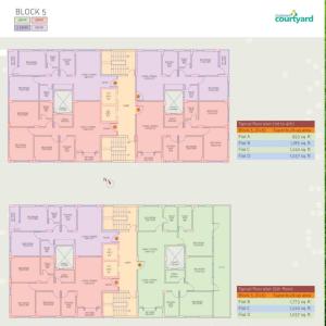 Project Image of 910.0 - 1250.0 Sq.ft 2 BHK Apartment for buy in Clubtown Courtyard