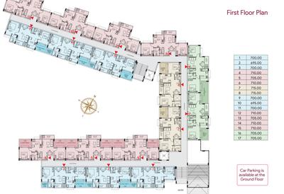 Project Image of 695.0 - 710.0 Sq.ft 2 BHK Apartment for buy in Rohan Nest